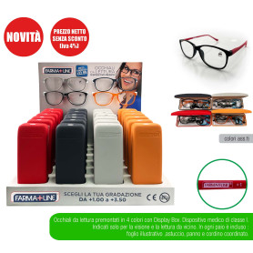 FARMALINE OCCHIALI LETTURA LUXE +3.00
