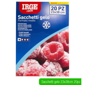 IRGE SACCHETTI GELO 23X38CM 20PZ