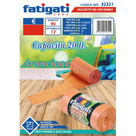 FATIGATI SACCHETTI C/MAN 30PZ 40X55 ARAN