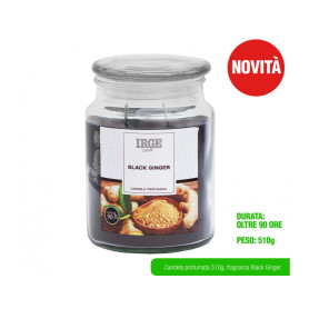 IRGE CANDELA 510GR BLACK GINGER