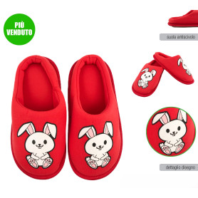 DISBEE PANTOFOLA BIMBI RABBIT 24-27