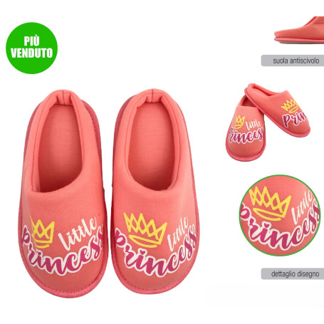 DISBEE PANTOFOLA BIMBA PRINCESS 24-27
