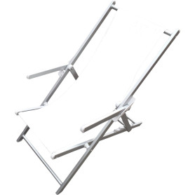 GTR SDRAIO LUX BEACH BIANCO C/STRUTTURA