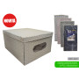 IRGE PORTAINDUMENTI PVC SOFIA 50X40X25