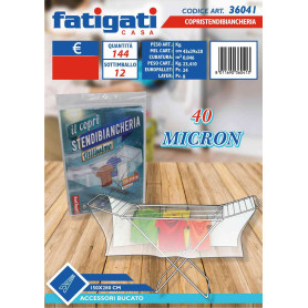FATIGATI TELO COPRISTENDIBIANCH 150X280