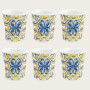 ARCA S/6 BICCHIERINI CAFFE' VIETRI