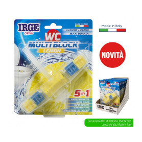 IRGE DEODORANTE WC MULTIBLOCK 5IN1 LEMON