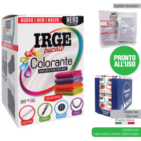 IRGE COLORANTE TESSUTI NERO 300GR