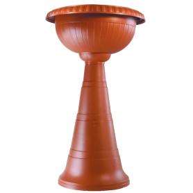 BRONZO FIORIERA VENEZIA DM.42 ALTA