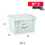 PLASTICFORTE SCATOLA MULTIUSO N°2 25LT