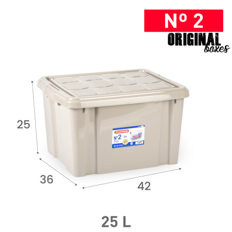 PLASTICFORTE SCATOLA MULTIUSO N°2 25LT