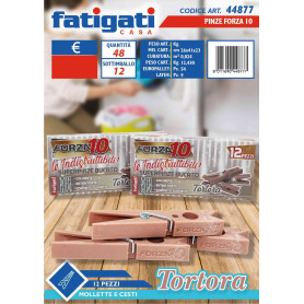 FATIGATI PINZE 12PZ FORZA10 TORTORA
