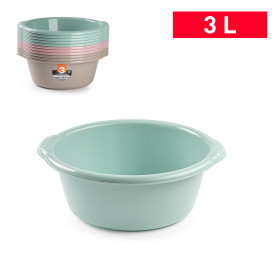 PLASTICFORTE BACINELLA TONDA 3LT N