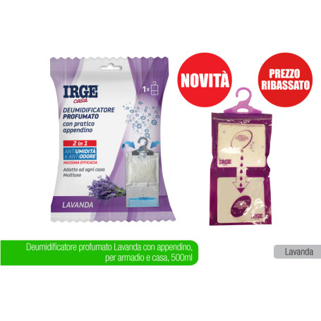 IRGE DEUMIDIFICATORE 500ML C/APPENDINO