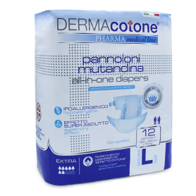 DERMACOTONE PANNOLONE MUTAND TG.L 12PZ