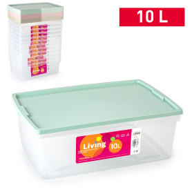 PLASTICFORTE SCATOLA MULTIUSO LIVING 10L