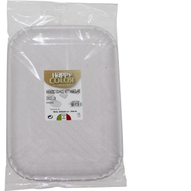 REAL DREAM VASSOIO BIANCO RETT 27X19 3PZ