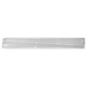 PARTENOPE SET 2 CANDELE STELO 30CM BIANC