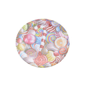 PARTENOPE SET 8 PIATTI 22CM CANDY