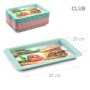 PLASTICFORTE VASSOIO CLUB SU VRM 30X20CM
