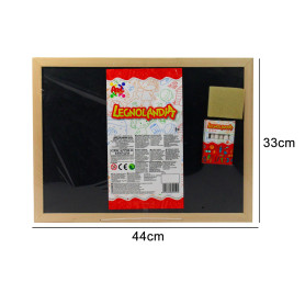 APEL LAVAGNA CON GESSI 44CM SERIE LEGNO
