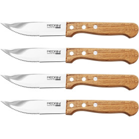 PEDRINI S/4 COLTELLI BISTECCA CHURRASCO