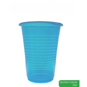 IRGE BICCHIERI AZZURRO BABY 200CC 50PZ