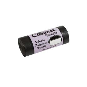 CASANET SACCO NERO 90X120 5PZ L. POCHETT