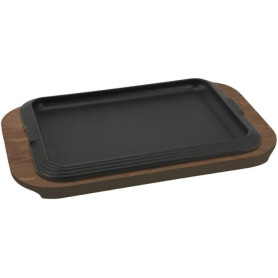 ILSA PIATTO GHISA 30X22 C/VASS TOP