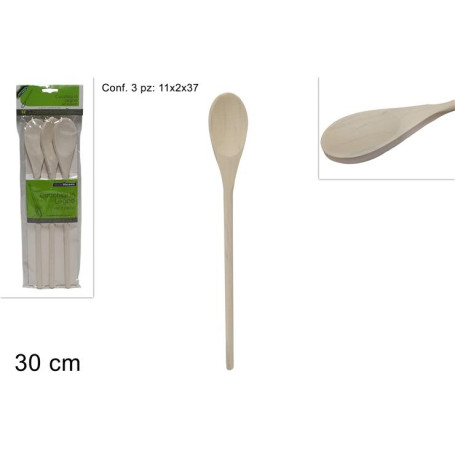DUE ESSE CUCCHIAI LEGNO SET 3PZ