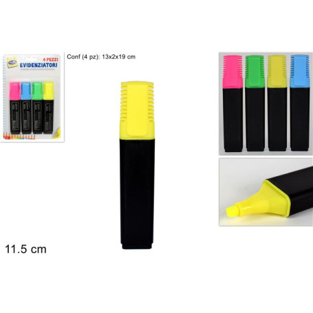 DUE ESSE EVIDENZIATORE 4PZ IN BLISTER