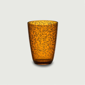 ARCA TUMBLER ORANGE BUBBLES 8.5-H11,5CM