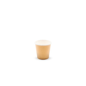 BIO BICCHIERI CARTA 75ML AVANA 50PZ