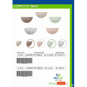 BRIO&BIO COPPETTA BRIO DM.14 XS