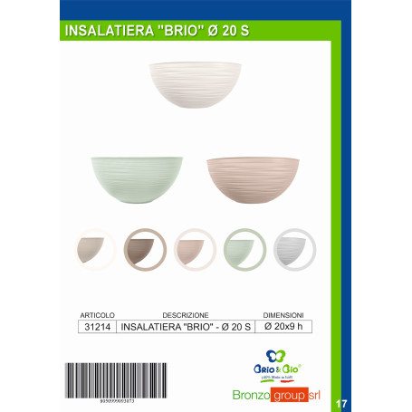 BRIO&BIO COPPETTA BRIO DM.20 S