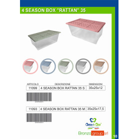 BRIO&BIO 4 SEASON BOX RATTAN 35 S