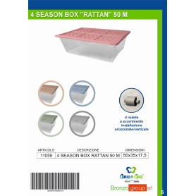 BRIO&BIO 4 SEASON BOX RATTAN 50 M