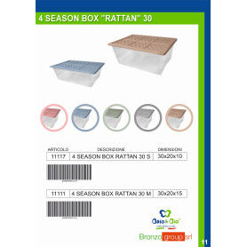 BRIO&BIO 4 SEASON BOX RATTAN 30 M