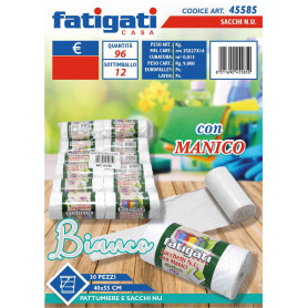 FATIGATI SACCHETTI C/MAN 30PZ 40X55 BIAN