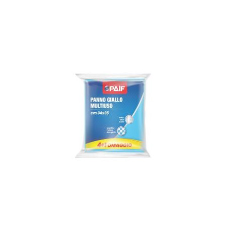 PAIF PANNO GIALLO 34X35 4+1 PZ