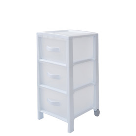 B&F CASSETTIERA FUTURA SLIM 3CASS BIANCO