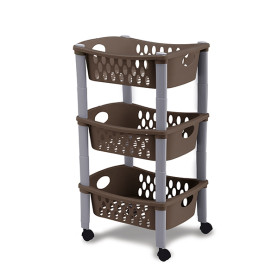 STEFANPLAST CARRELLO FRUTTA OTELLO TORTO
