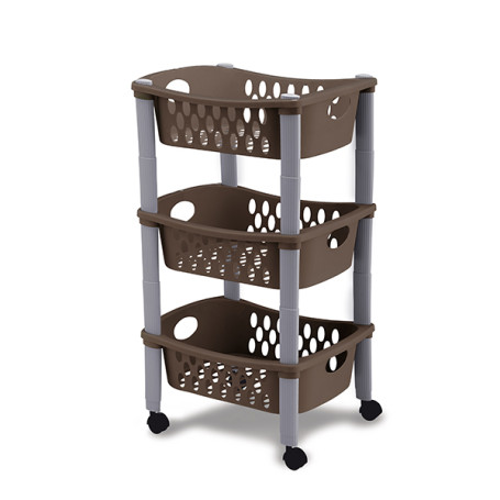 STEFANPLAST CARRELLO FRUTTA OTELLO TORTO