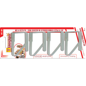 DE LUCA FERMATOVAGLIA 4PZ INOX
