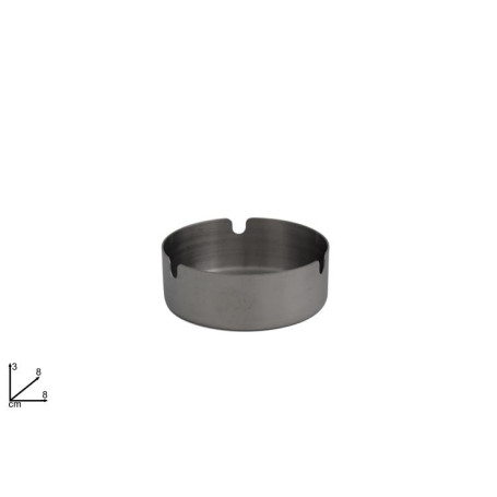 DUE ESSE POSACENERE METALLO 8CM