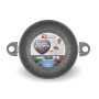 CUORE DI PIETRA CASSERUOLA 2M CM.24 INDU