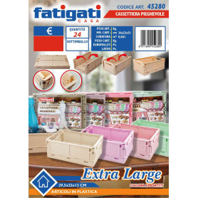 FATIGATI CASSETTIERA PLASTICA EXTRA
