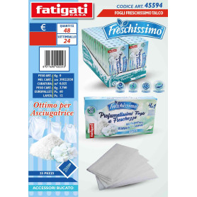 FATIGATI FOGLI FRESCH TALCO 25PZ