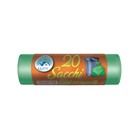 BIO SACCHI 50X60 VERDE 20PZ