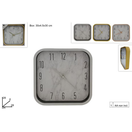 DUE ESSE OROLOGIO EFFETTO MARMO ASS